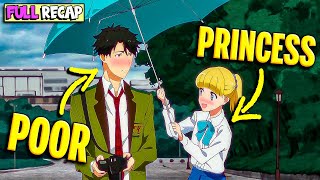 😎Poor Orphan Boy Makes a Rich Princess👑 Fall in Love with Him  Tada Never Falls in Love Anime Recap [upl. by Eissirk]