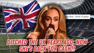 ADELE in Talks to Rock UK Stadiums After Vegas Residency Is She Finally Coming Home [upl. by Eolanda562]