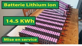 Ma Batterie lithium Ion 145Kwh [upl. by Valma]