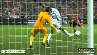 Spain vs France 20 EURO 2012 goals only Arabic commentary [upl. by Suirauqed]