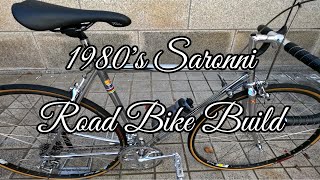 1980s Saronni Road Bike with Shimano Dura Ace 7400 groupset [upl. by Li]