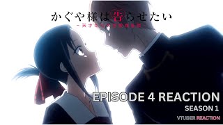 Episode 4 Reaction  Kaguya Sama Love is War Season 1 [upl. by Furr]