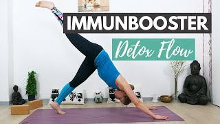 Yoga Flow für das Immunsystem  Detox Yoga  Immunsystem stärken und entgiften [upl. by Aseeram]