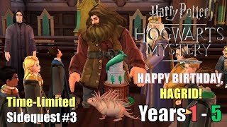 Celebrating Hagrid’s Birthday TimeLimited Sidequest  Harry Potter Hogwarts Mystery [upl. by Gean]