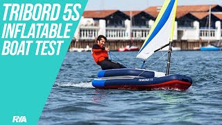 TRIBORD 5S INFLATABLE BOAT TEST  The Future of Dinghy Racing [upl. by Siroval945]