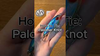 How to Tie a Palomar Knot Like a Pro fishing fishingtips howto fishingknot knots bassfishing [upl. by Anairda155]