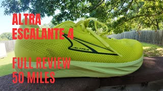 Altra Escalante 4  full review at 50 miles [upl. by Leod700]