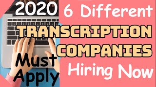 6 Transcription Jobs That Are Hiring Now in 2023 Companies Open to International Applicants [upl. by Ahseinar]