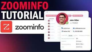 ZoomInfo Tutorial amp Full Demo Full ZoomInfo SalesOS Training [upl. by Ramilahs]