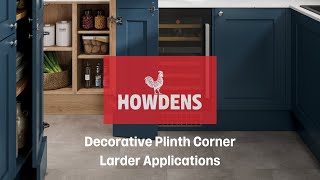 Decorative Plinth Corner Larder Applications [upl. by Airbmak873]