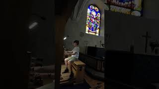 DELSBO BRUDMARSCH I SANKTA MARIA KYRKA POJO med organist Elis Helenius [upl. by Cantone]