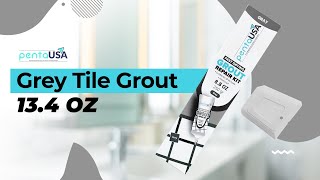 PentaUSA Tile Grout Filler Tube – Gray Tile Grout [upl. by Merrill]