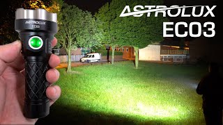 ASTROLUX EC03  Flashlight review  6700 lumens  TypeC charging JUST EPIC [upl. by Amre]