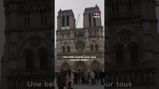 Les cloches de NotreDame de Paris retentissent pour la première fois depuis lincendie de 2019 [upl. by Mayne]