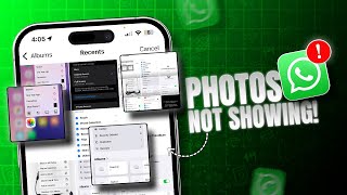 How to Fix WhatsApp Photos Not Showing in Gallery on iPhone  WhatsApp Pictures Missing on iPhone [upl. by Orazal254]