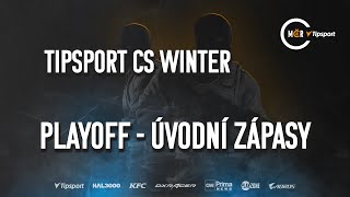 Tipsport CS Winter  Playoff  úvodní zápasy [upl. by Nered]