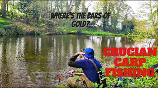 Float fishing for Crucian Carp  In search of Bars of gold [upl. by Roldan905]