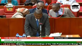 KIMANI ICHUNGWA OVER THE MOON AS MP MUTULE MOVED DP GACHAGUA IMPEACHMENT MOTION IN PARLIAMENT [upl. by Llertnov]