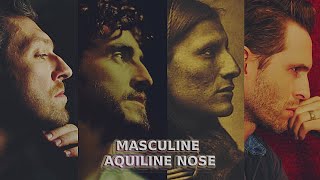 MASCULINE AQUILINE  ROMAN NOSE Subliminal [upl. by Ahsitam]