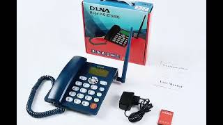 Fixed wireless phone Wireless landline telephone DLNA Brand [upl. by Ellehcil]