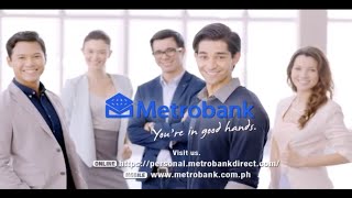 Hi Im Joey Your Metrobank Buddy Metrobank Mobile amp Online Banking Convenience TVC30 [upl. by Reffotsirhc]