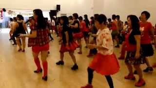 QING MI AI REN The Beloved  Walk Thru amp Demo  Line Dance [upl. by Shanan]