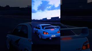 Subaru Impreza Sedan WRX STI tsukuba circuit shorts imaginedragons trending music granturismo [upl. by Ehcsrop]