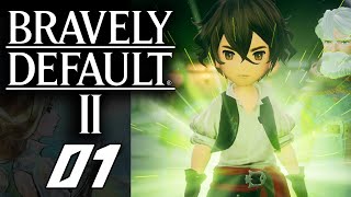 Bravely Default 2 Part 1 Prologue A HERO OF LIGHT Gameplay Walkthrough [upl. by Peppie]