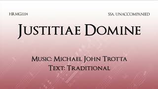 JustitiaeDomine  Michael John Trotta [upl. by Draw]