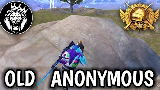 OLD ANONYMOUS IS BACK  PUBG MOBILE [upl. by Eugen568]