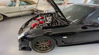 Mazda RX7 idle sound [upl. by Ailehs406]