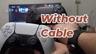 How to pair PS5 controller without cable [upl. by Eadwine]