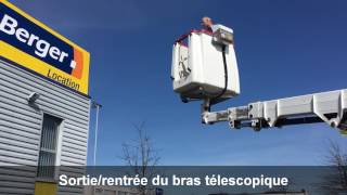 Tutoriel Berger Location  Nacelle 16m50 [upl. by Meela]