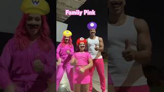 Family Pink 💖 maycabrasil dance entertainment [upl. by Jon]