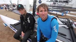 Nacra 15 tested by Chris Rashley and Chloe Collenette for Yachts amp Yachting magazine [upl. by Oriole]