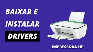 Como BAIXAR e INSTALAR DRIVERS da Impressora HP [upl. by Beniamino939]