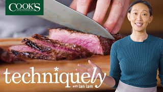 The Best Way To Cook Steak  Techniquely with Lan Lam [upl. by Nareht837]