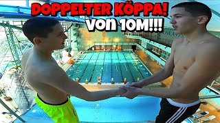 INDOOR 10M TURMSPRINGEN mit CENGIZ amp seinen FRIENDS😱💥 [upl. by Jan]