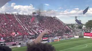 Hinchada Chacarita Vs Chicago 2022  HD  Recibimiento  La Fiesta Funebrera [upl. by Hulbard]