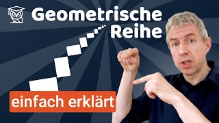 Geometrische Reihe  Aufgabe einfach erklärt [upl. by Ronyar785]