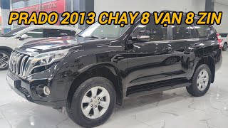 Bán Prado đời 2013 chạy 8 vạn 8 km zin biển Hà Nội xe đẹp giá iêu [upl. by Sayed]