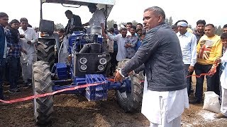 कितना दम है इसमें देखते हैं Farmtrac 6050 4x4 performance with two Harrow [upl. by Jeminah]