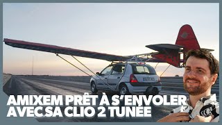 La clio 2 dAmixem vatelle voler comme un avion  Top Gear France  Extrait [upl. by Nileak]