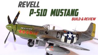 Revell P51D Mustang  172 Scale Plastic Model Kit  Build amp Review [upl. by Nylloc]