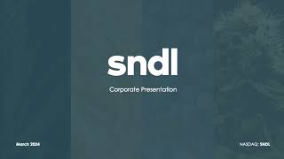 SNDL Q4 2023 Earnings Presentation [upl. by Leonhard]