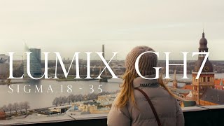 Lumix GH7  Sigma 1835  Riga Cinematic Portrait [upl. by Hsirehc220]