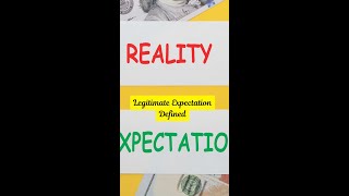 Legitimate Expectation DefinedFaujiLivesMatter army pension NPSforSSCOs UPSforSSCOs [upl. by Noyart612]