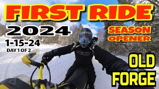 First Ride 2024 Season 11524 Day 1 of 2 Old Forge NY [upl. by Quin]