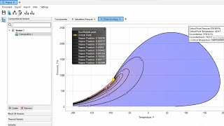 PVT Designer Tutorial 18 Saturation Pressure amp Phase Envelope for Condensate [upl. by Aniwde]