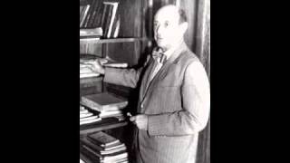 Schoenberg conducts his Lied der Waldtaube 1934 [upl. by Ayamat]